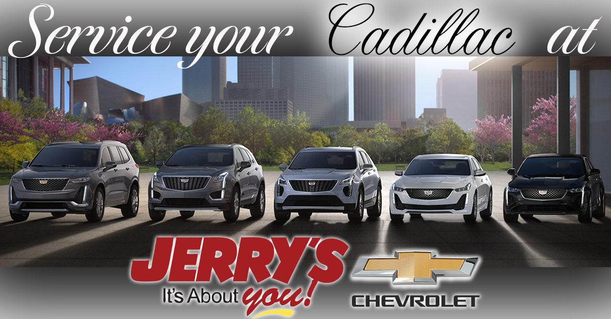 Cadillac vehicles in a row in Baltimore, Maryland