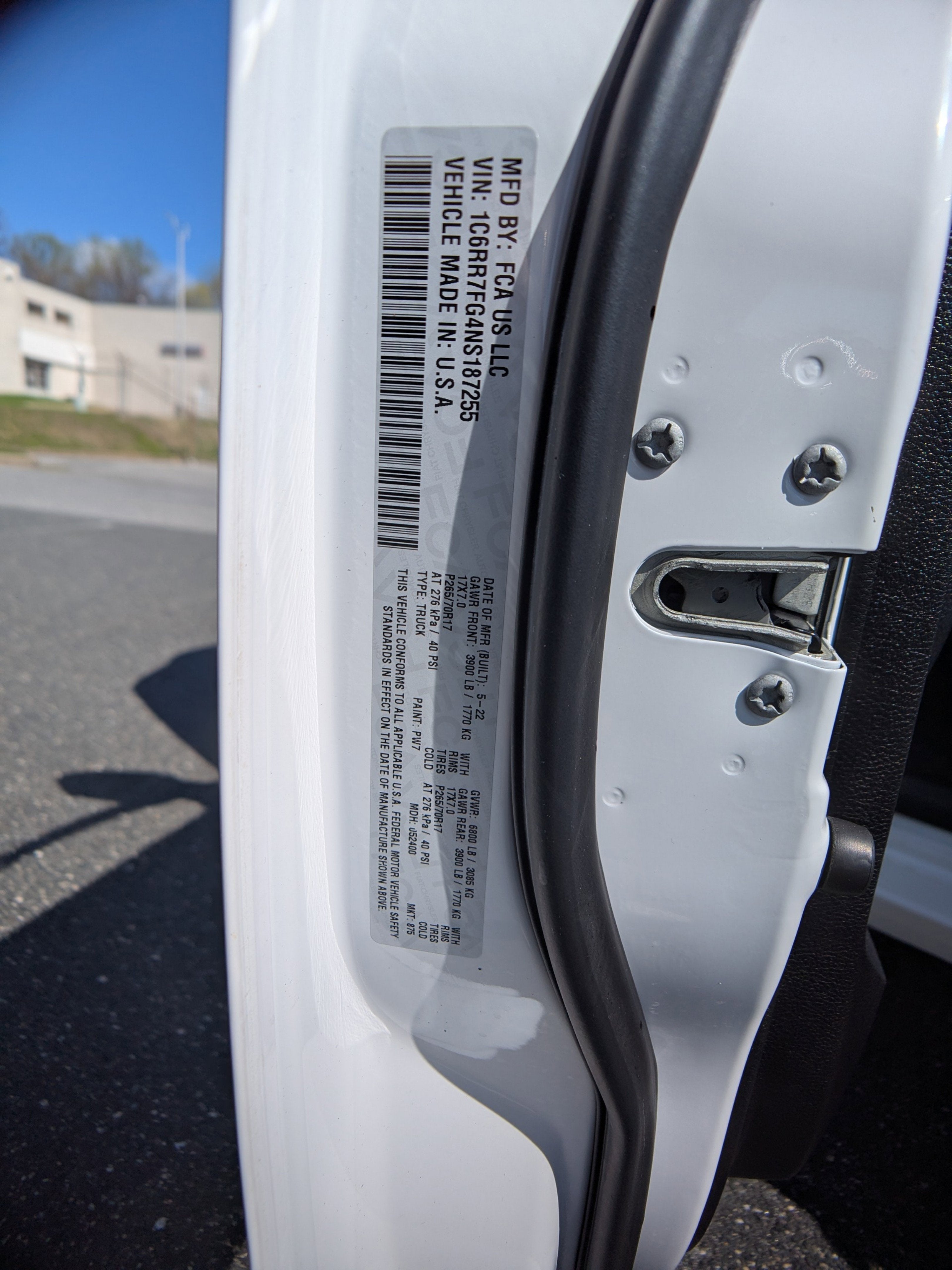 2022 RAM 1500 Classic Tradesman