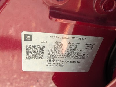 2018 Chevrolet Cruze Premier