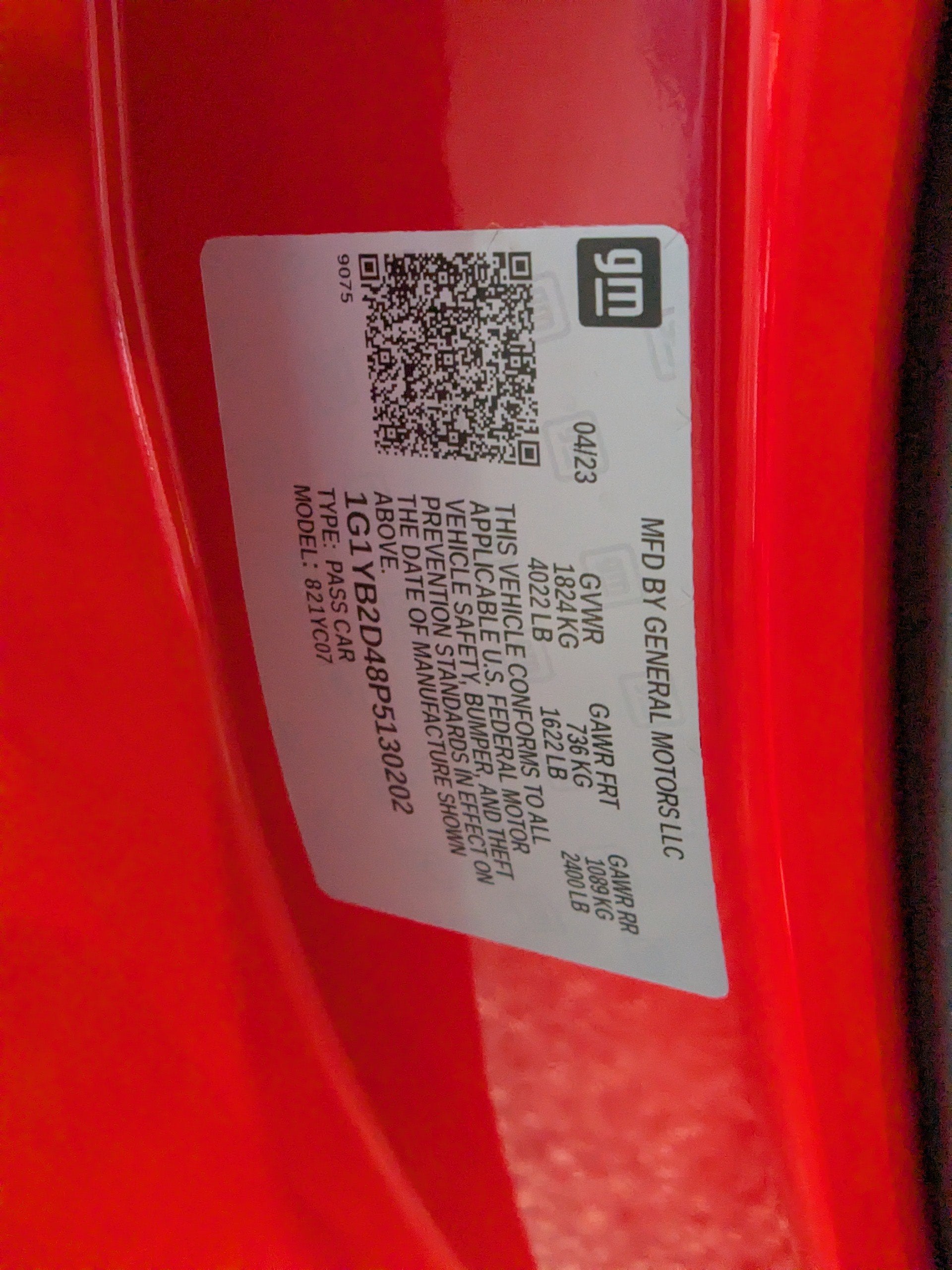 2023 Chevrolet Corvette Stingray 2LT