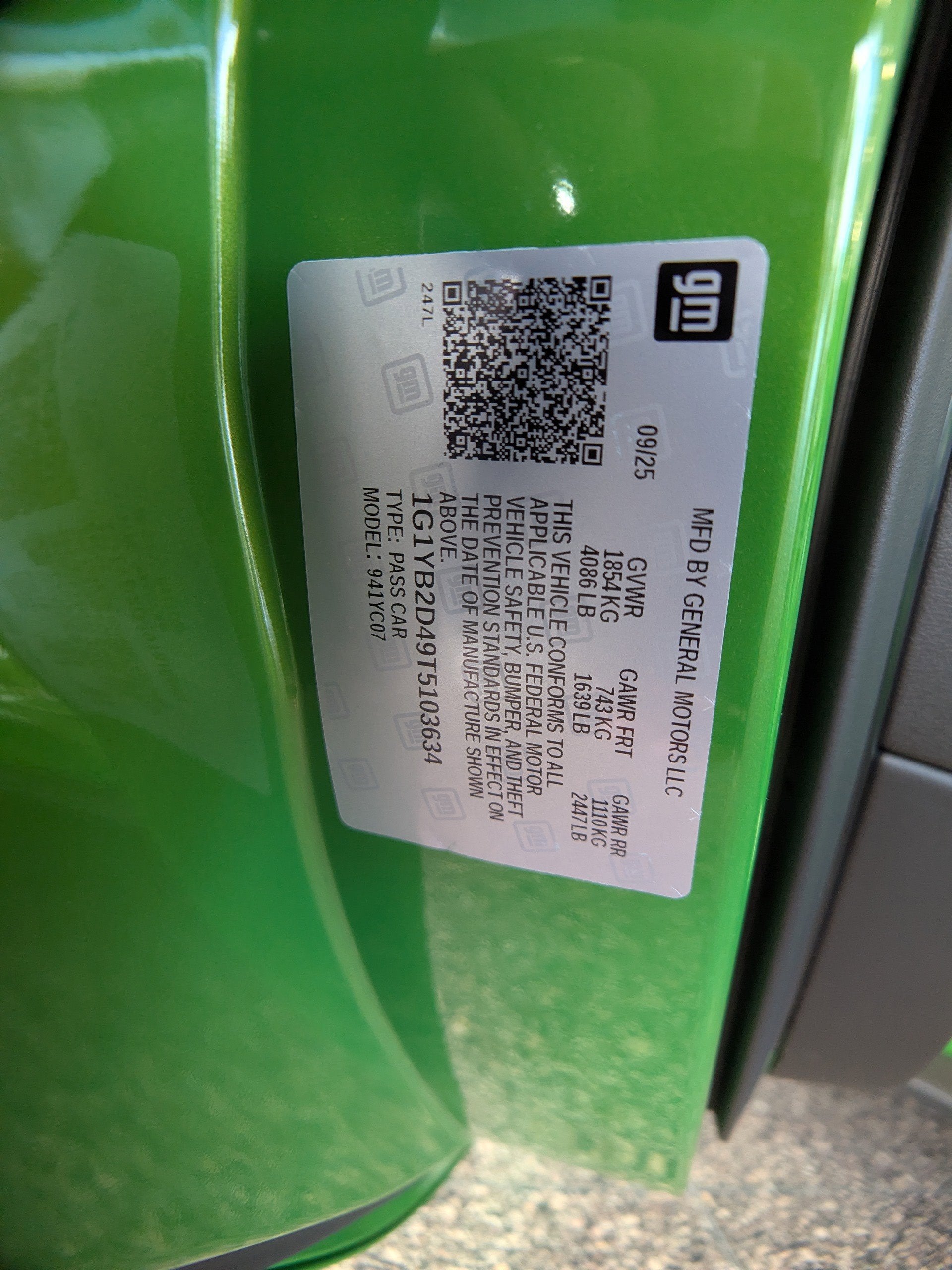 2026 Chevrolet Corvette Stingray 2LT