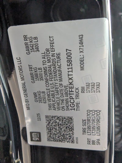 2026 Chevrolet Colorado ZR2