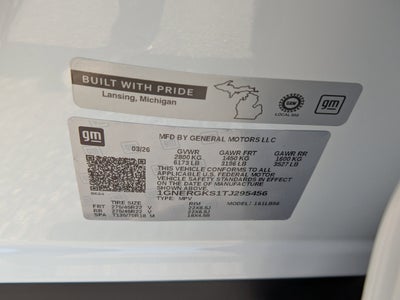 2026 Chevrolet Traverse LT