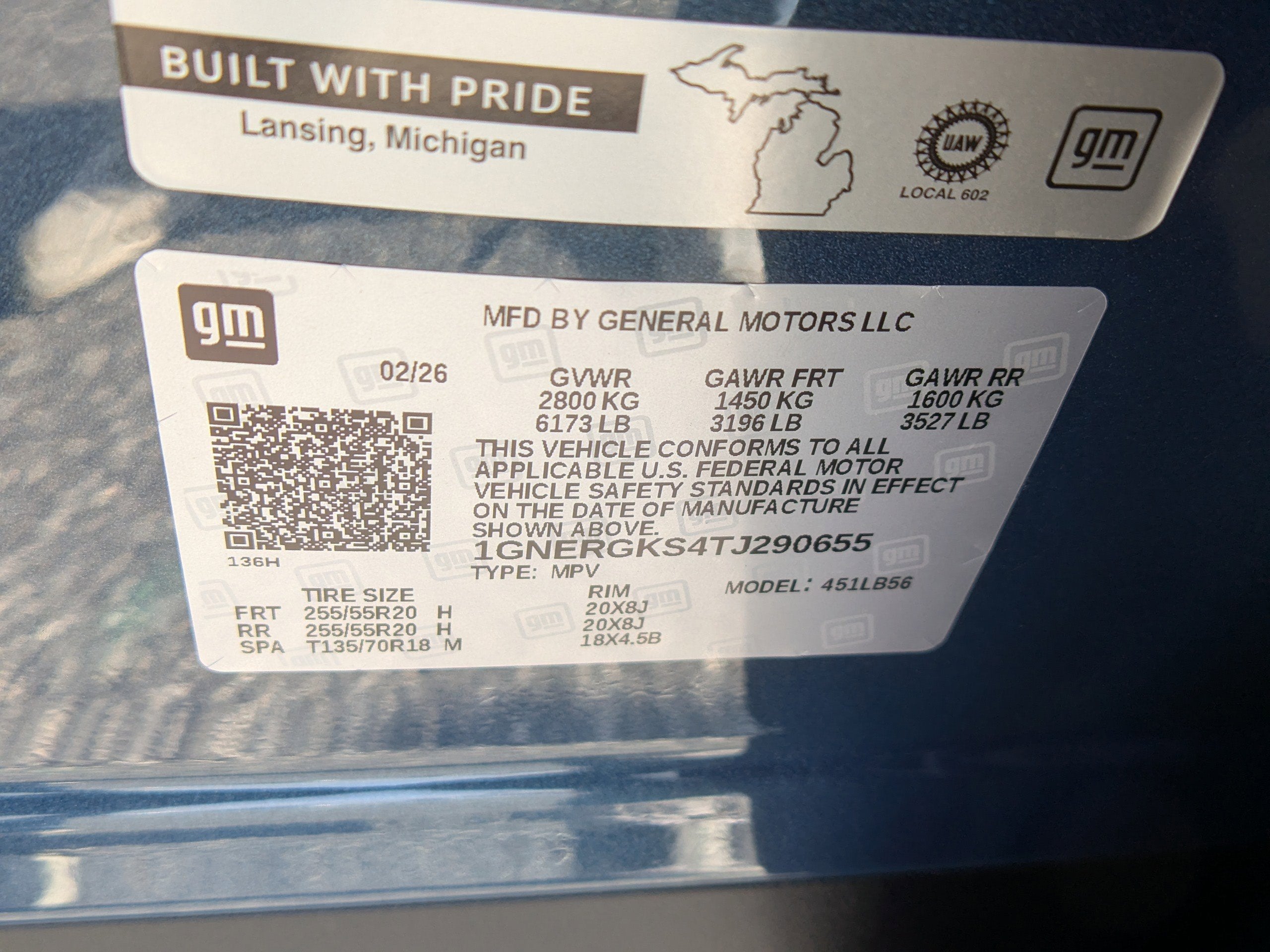 2026 Chevrolet Traverse LT