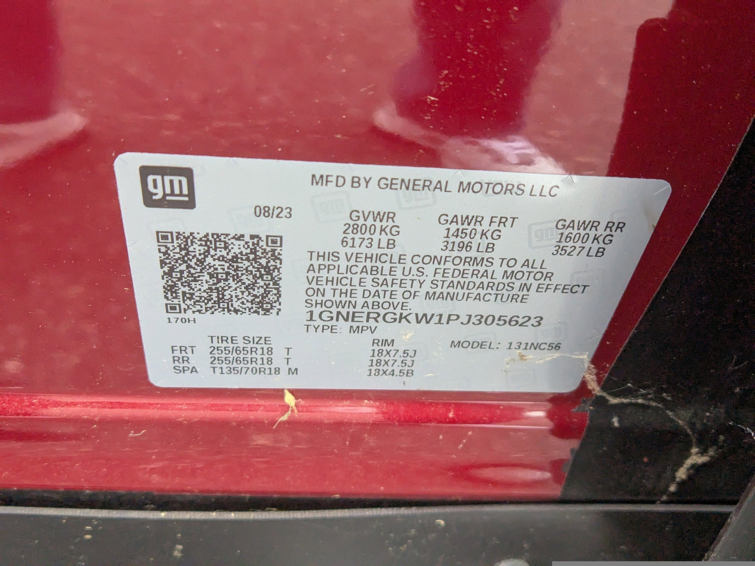 2023 Chevrolet Traverse LT Cloth