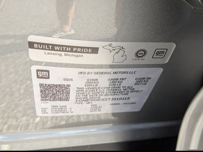 2026 Chevrolet Traverse LT