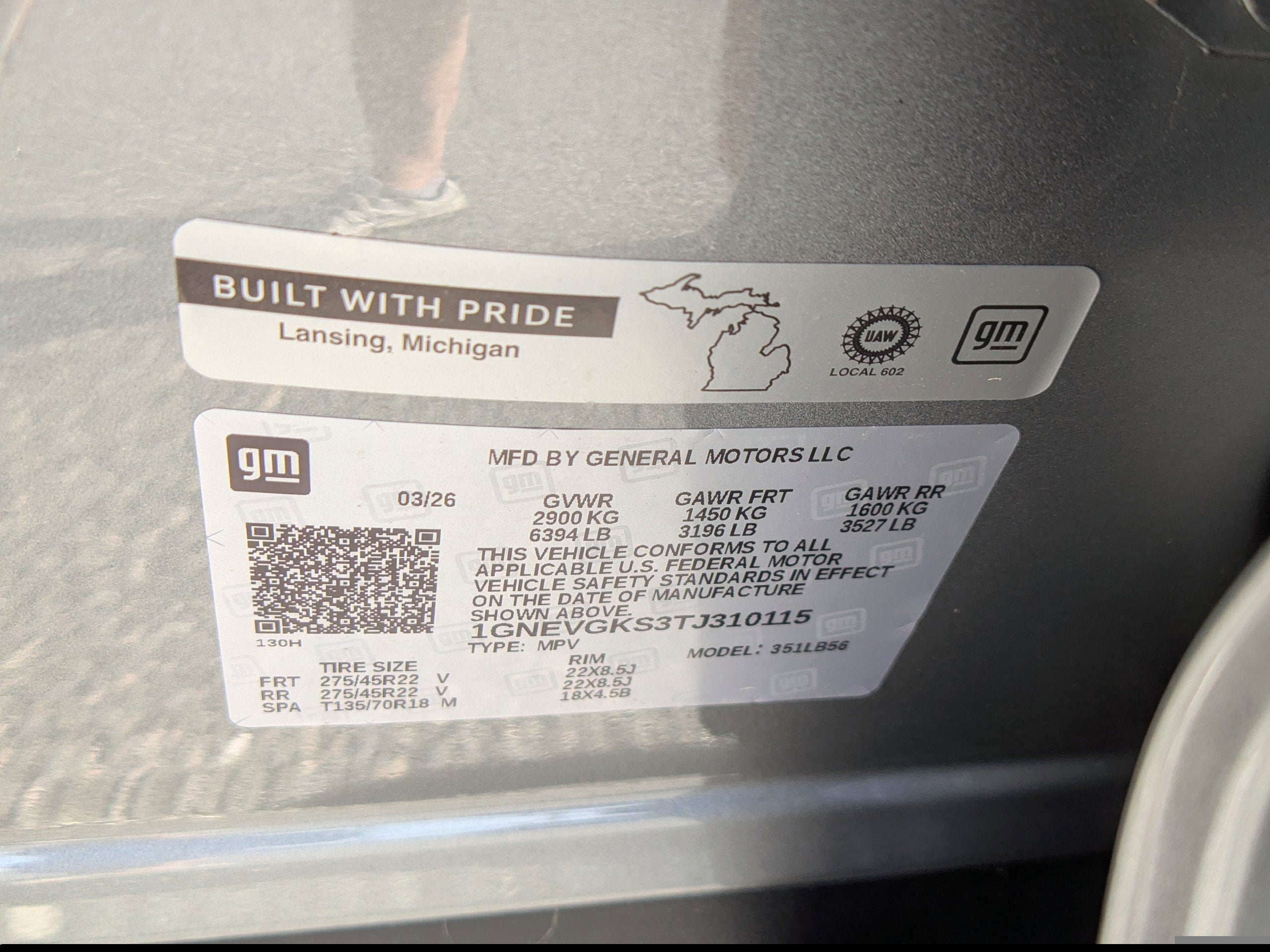 2026 Chevrolet Traverse LT