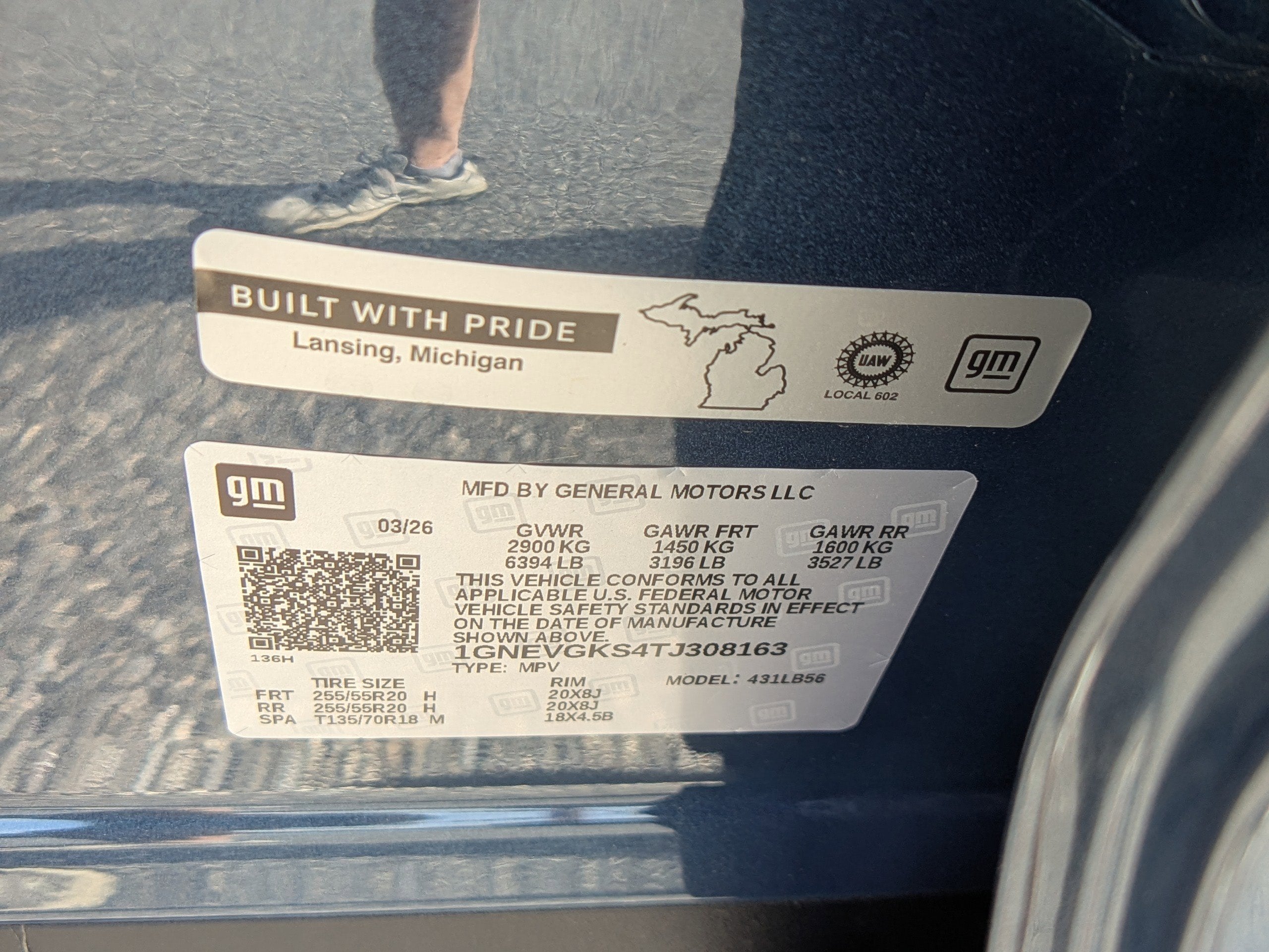 2026 Chevrolet Traverse LT