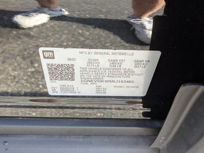 2022 Chevrolet Traverse LT Cloth