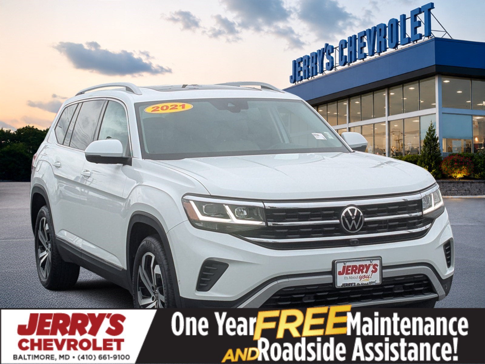 2021 Volkswagen Atlas 3.6L V6 SEL Premium
