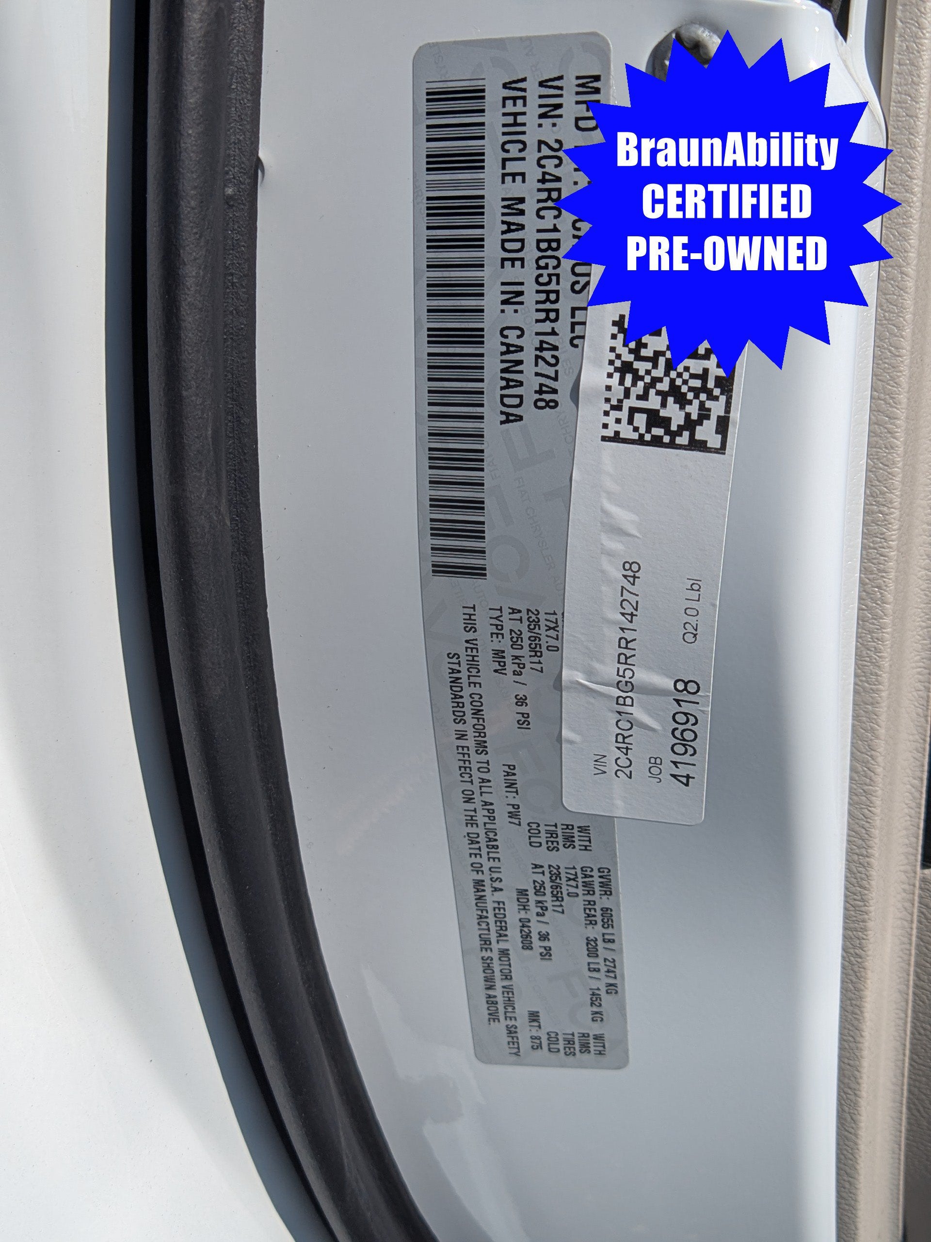 2024 Chrysler Pacifica Touring L