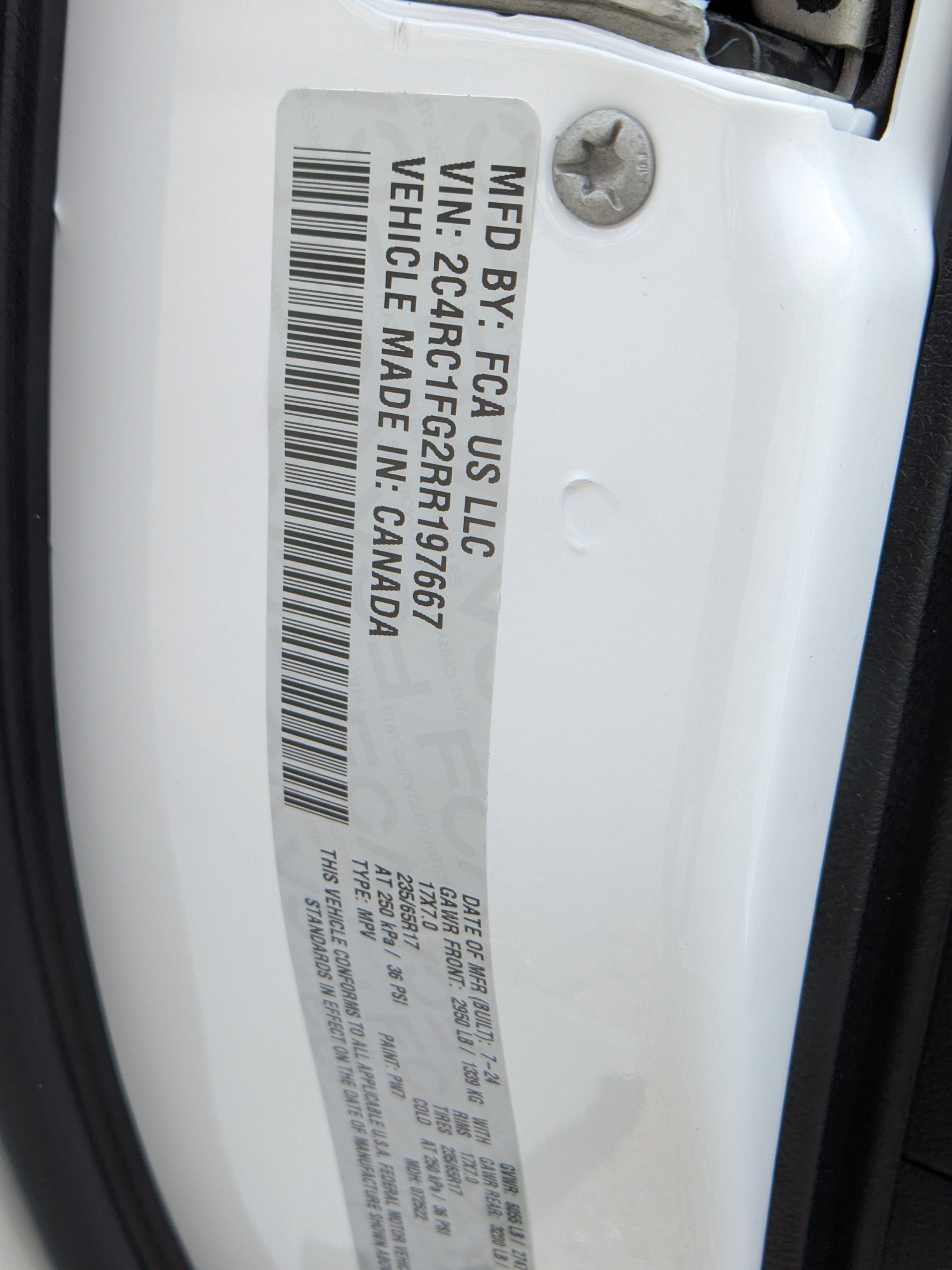 2024 Chrysler Pacifica Touring