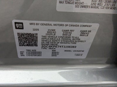 2026 Chevrolet Silverado 2500 HD LTZ