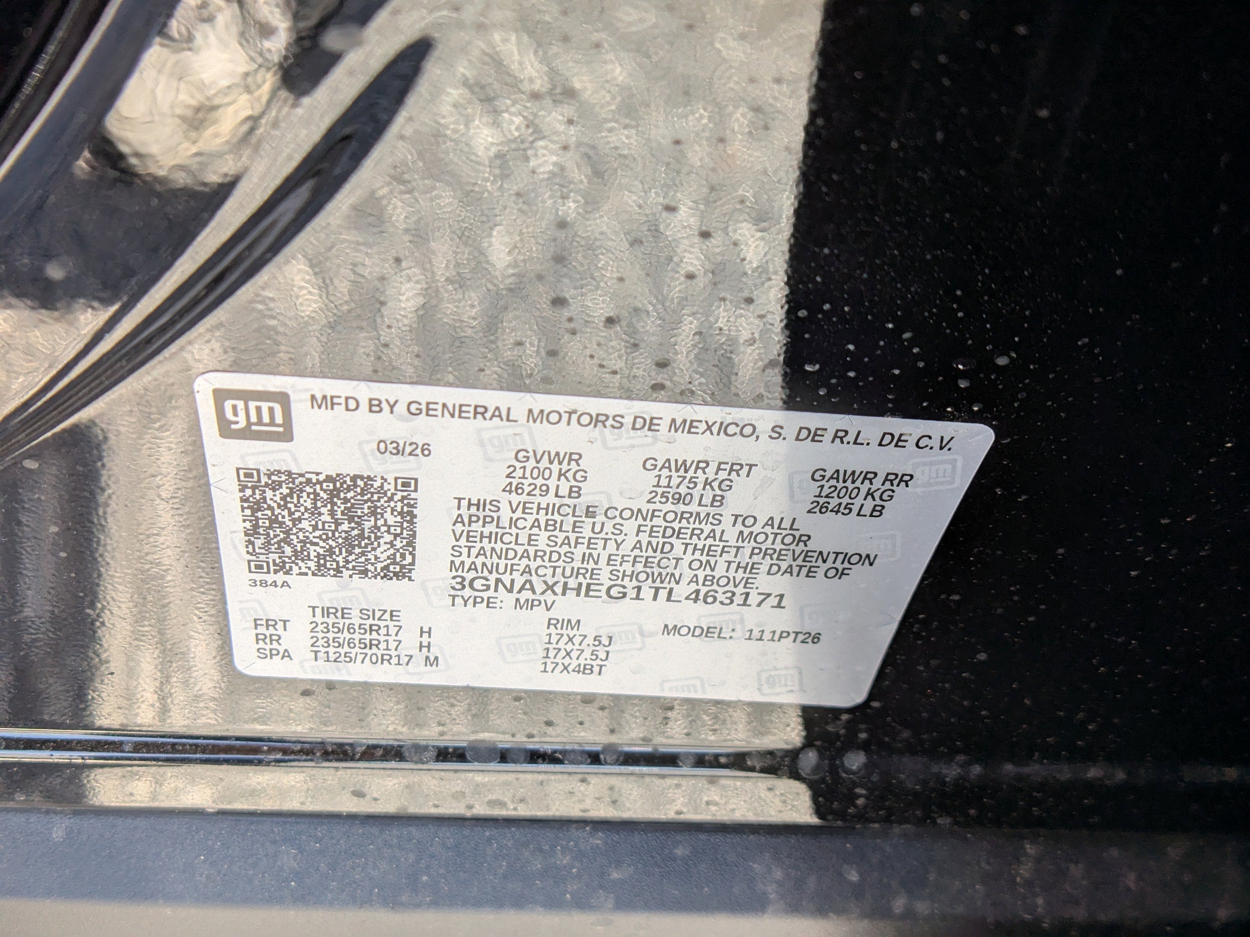 2026 Chevrolet Equinox LT