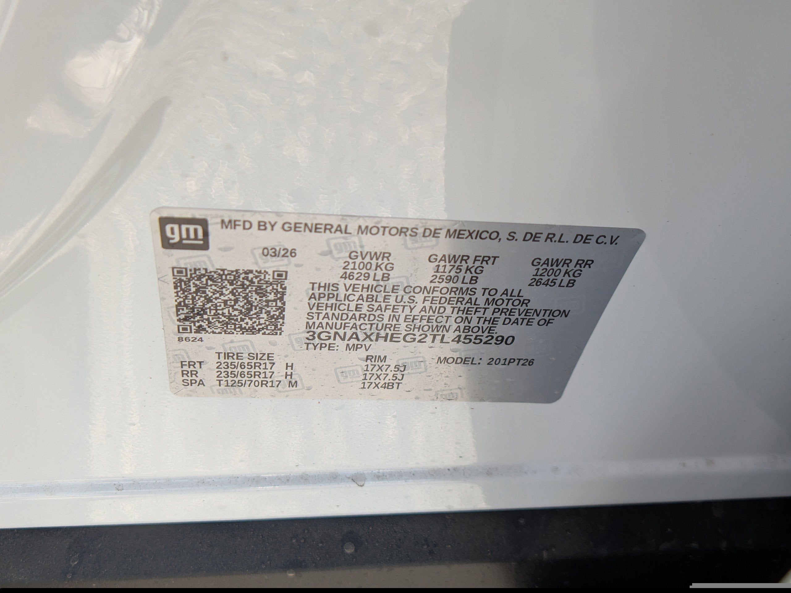 2026 Chevrolet Equinox LT