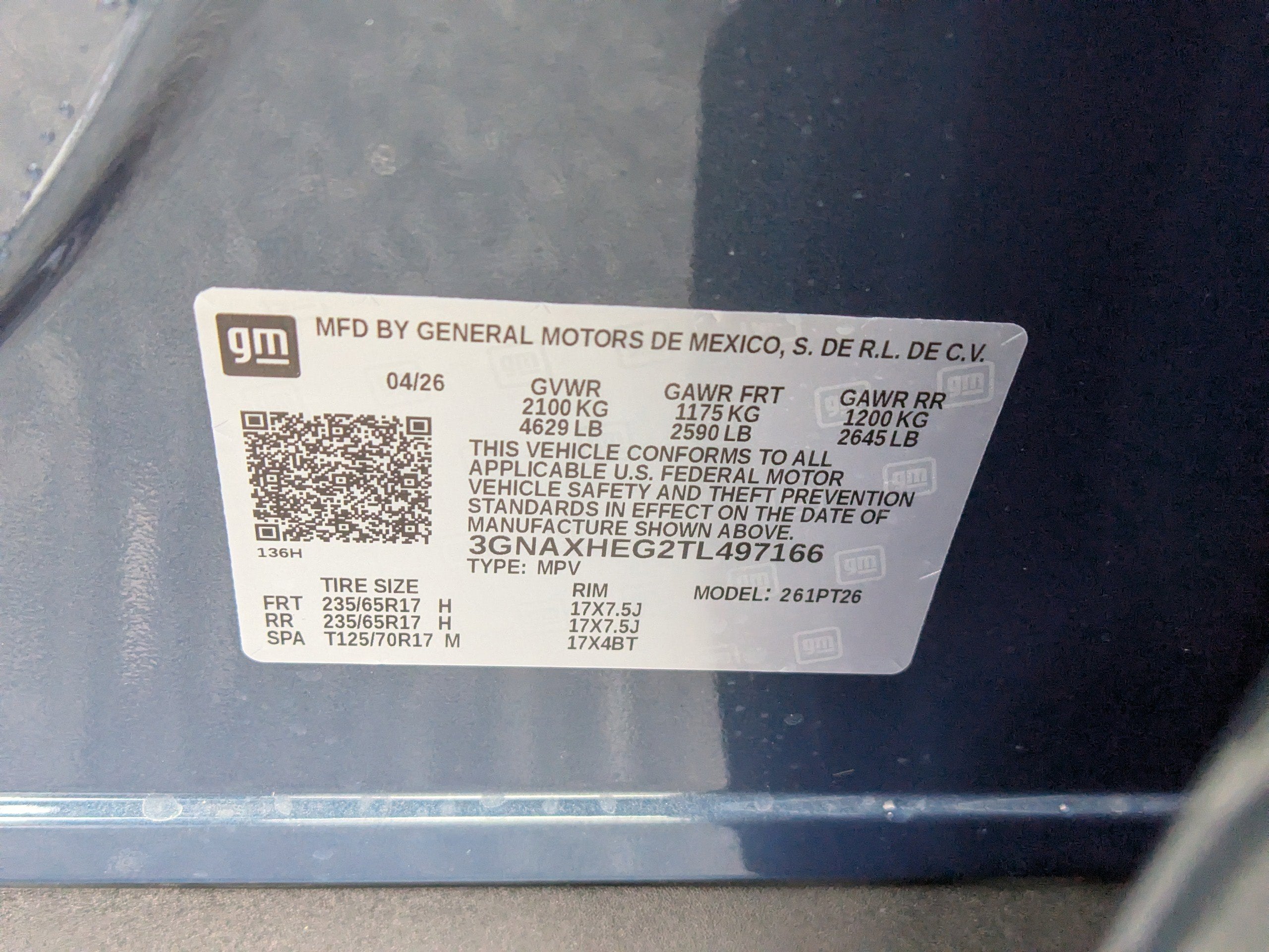 2026 Chevrolet Equinox LT