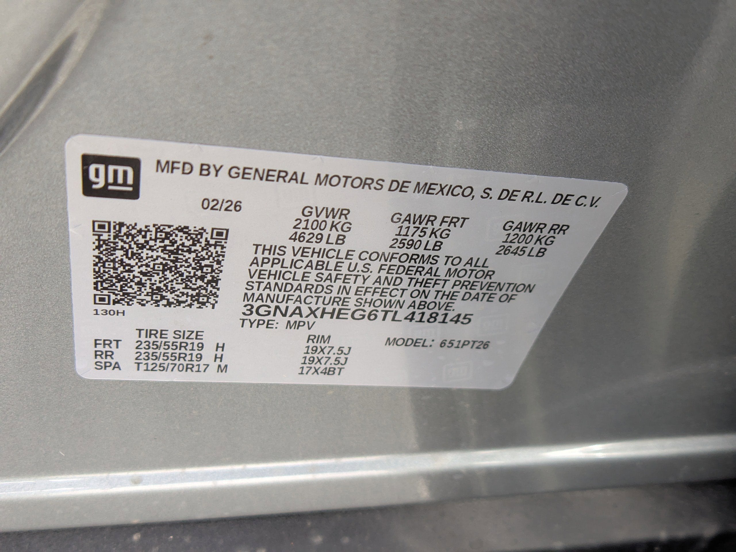 2026 Chevrolet Equinox LT