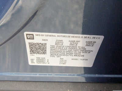 2026 Chevrolet Equinox LT