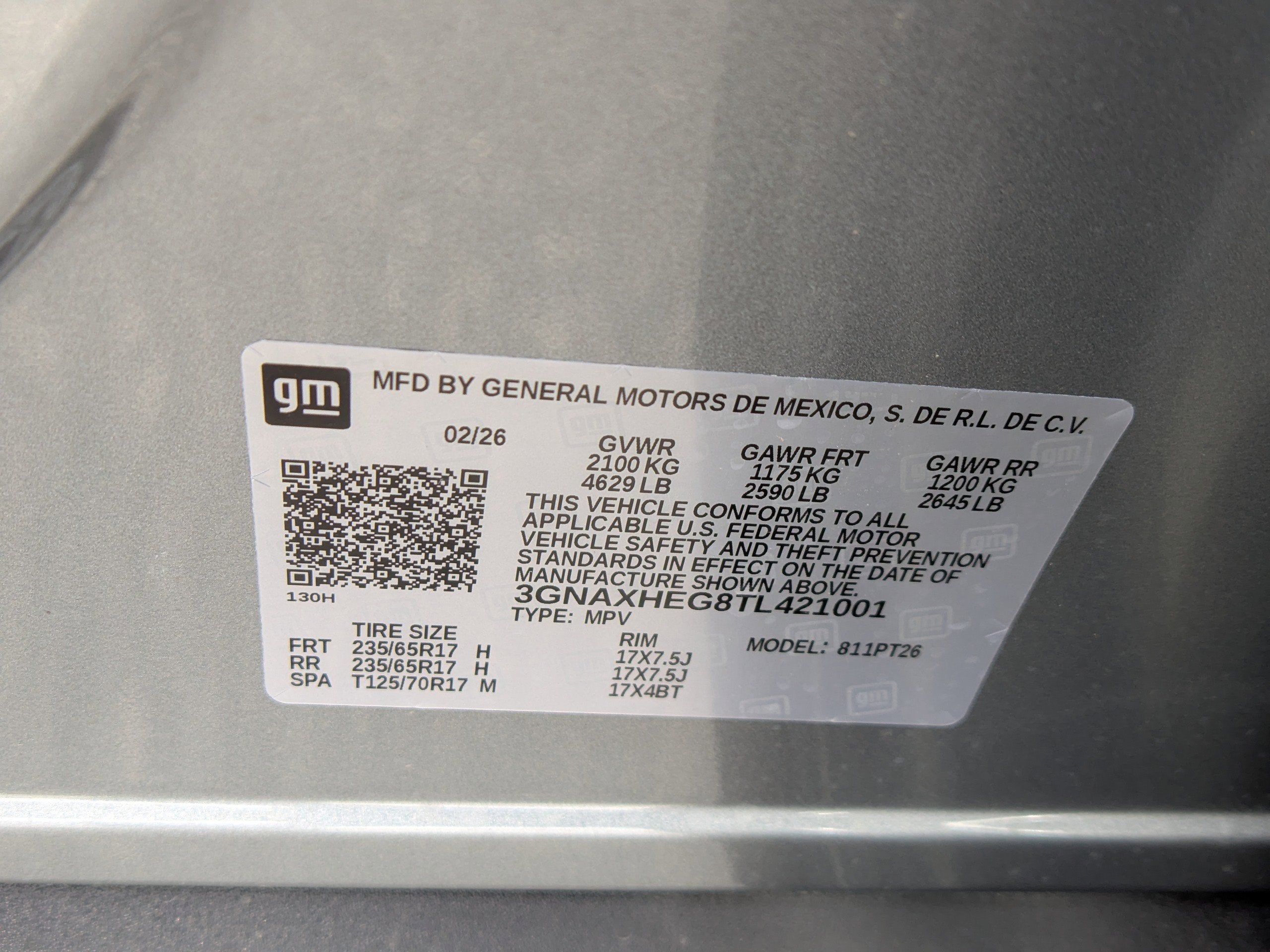 2026 Chevrolet Equinox LT