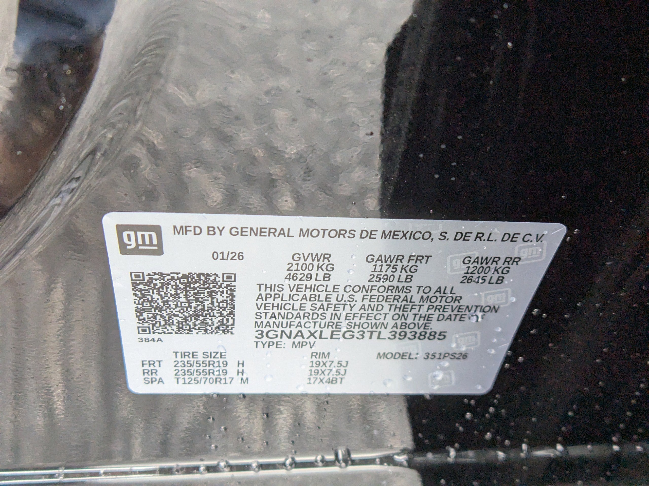 2026 Chevrolet Equinox RS