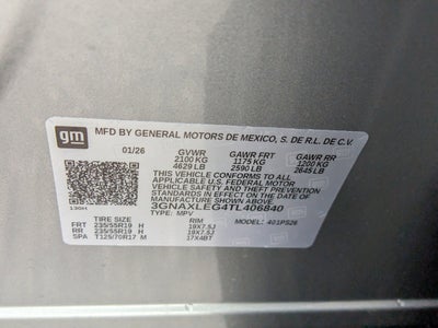 2026 Chevrolet Equinox RS