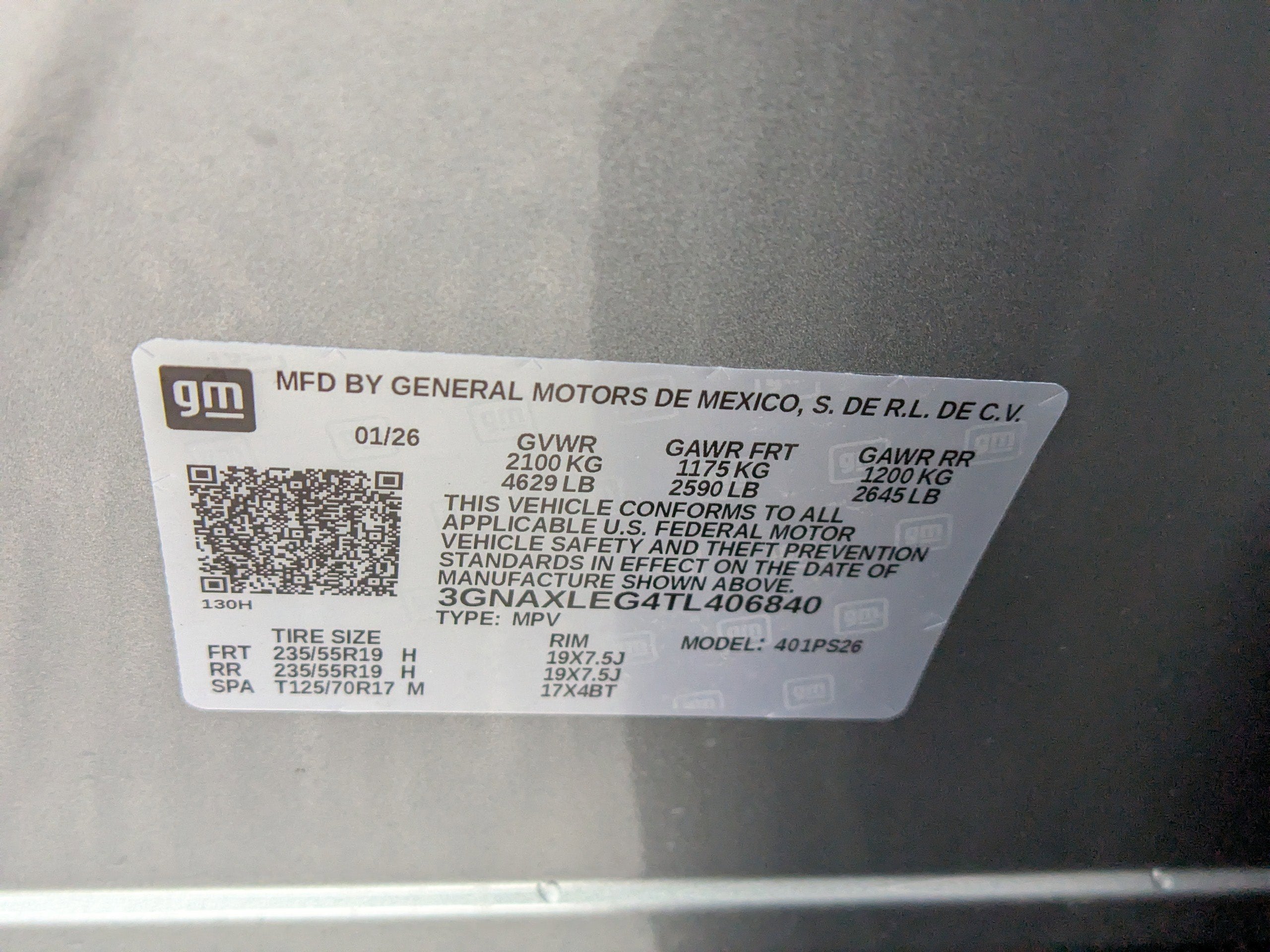 2026 Chevrolet Equinox RS