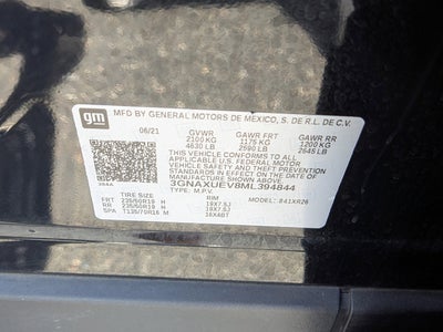 2021 Chevrolet Equinox LT