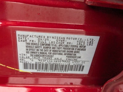 2024 Nissan Sentra SV