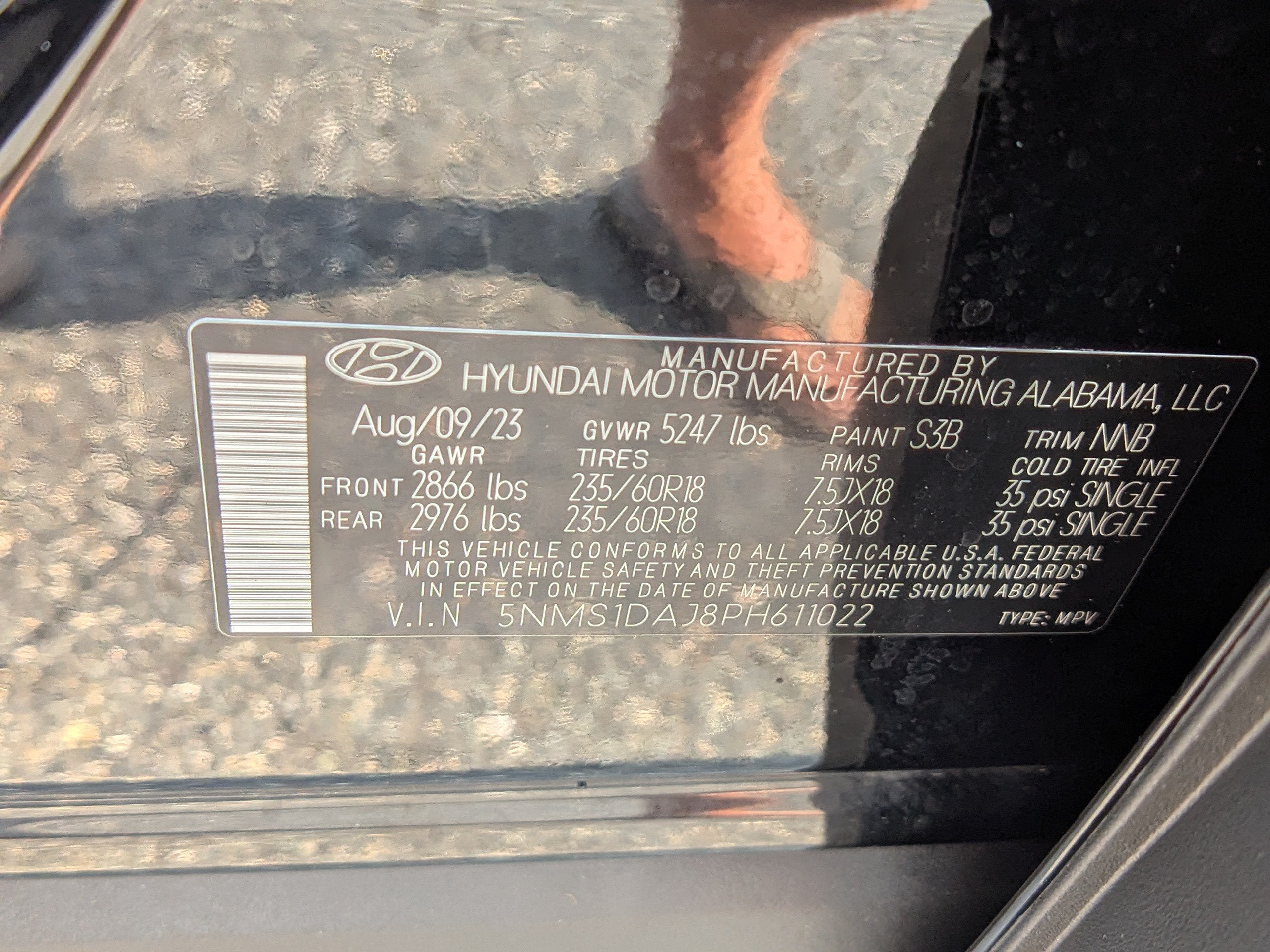2023 Hyundai Santa Fe SE