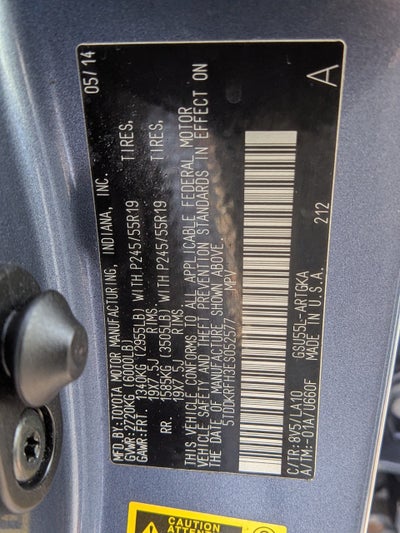 2014 Toyota Highlander Limited