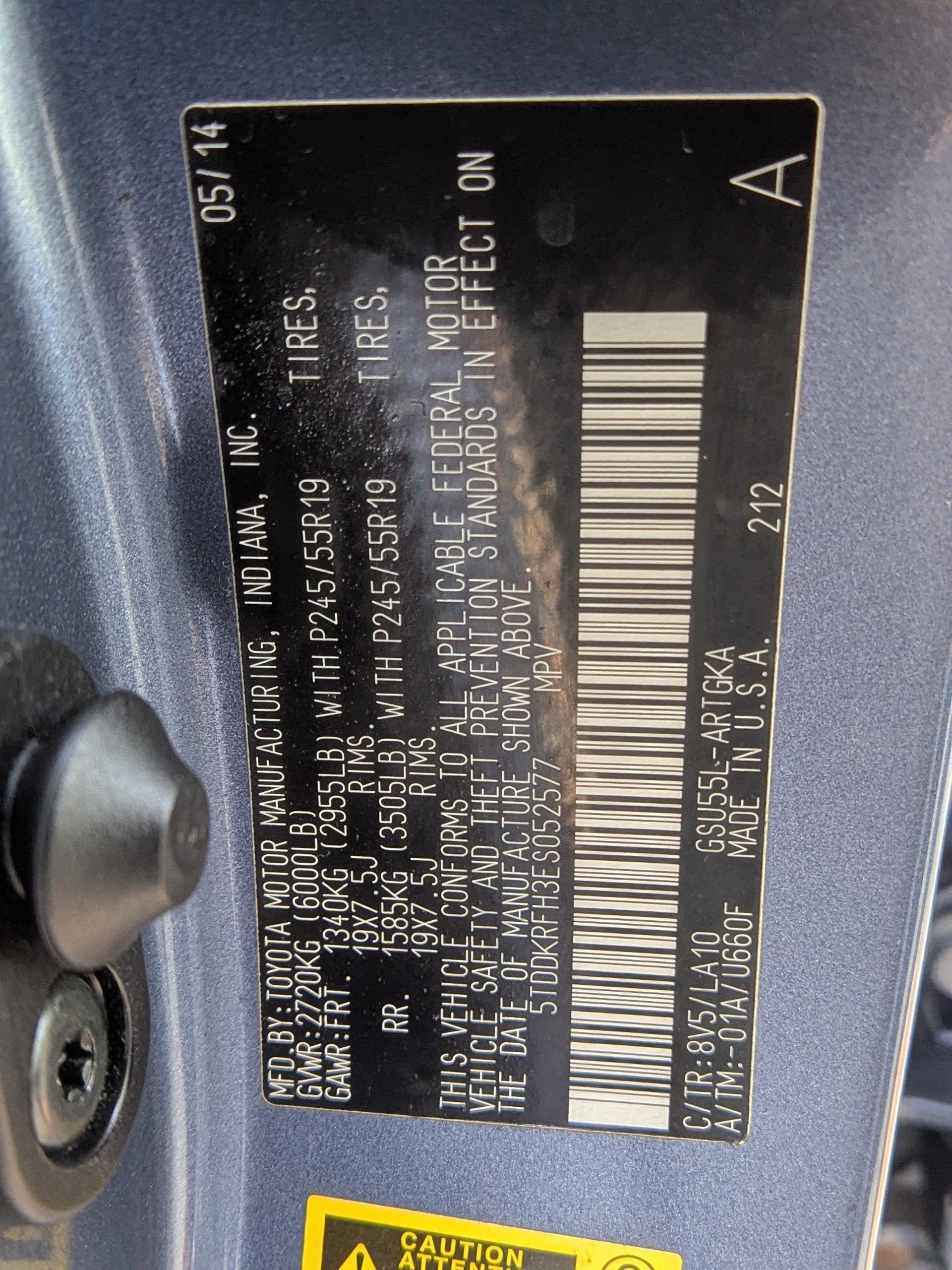 2014 Toyota Highlander Limited