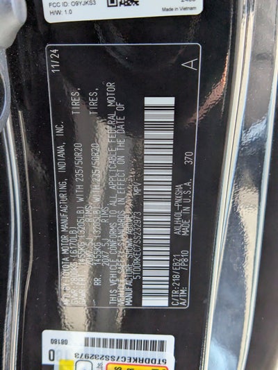 2025 Toyota Sienna XSE