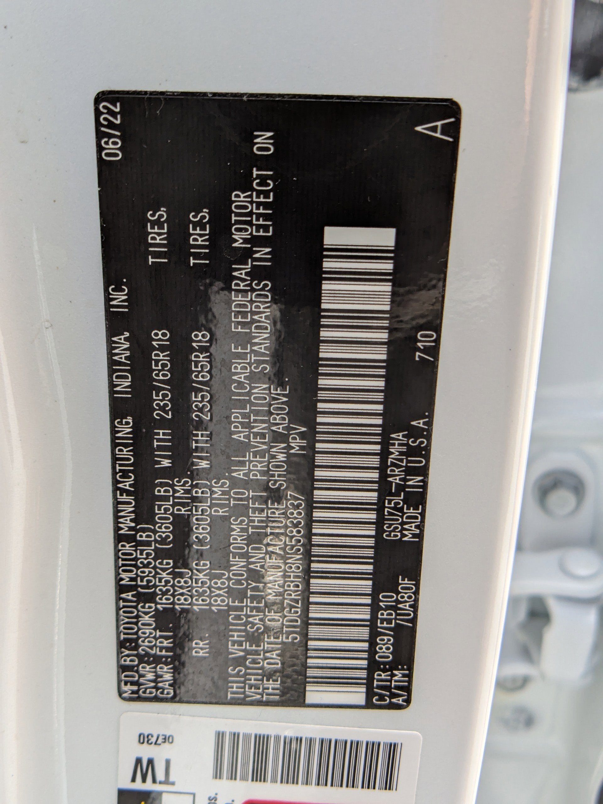 2022 Toyota Highlander XLE