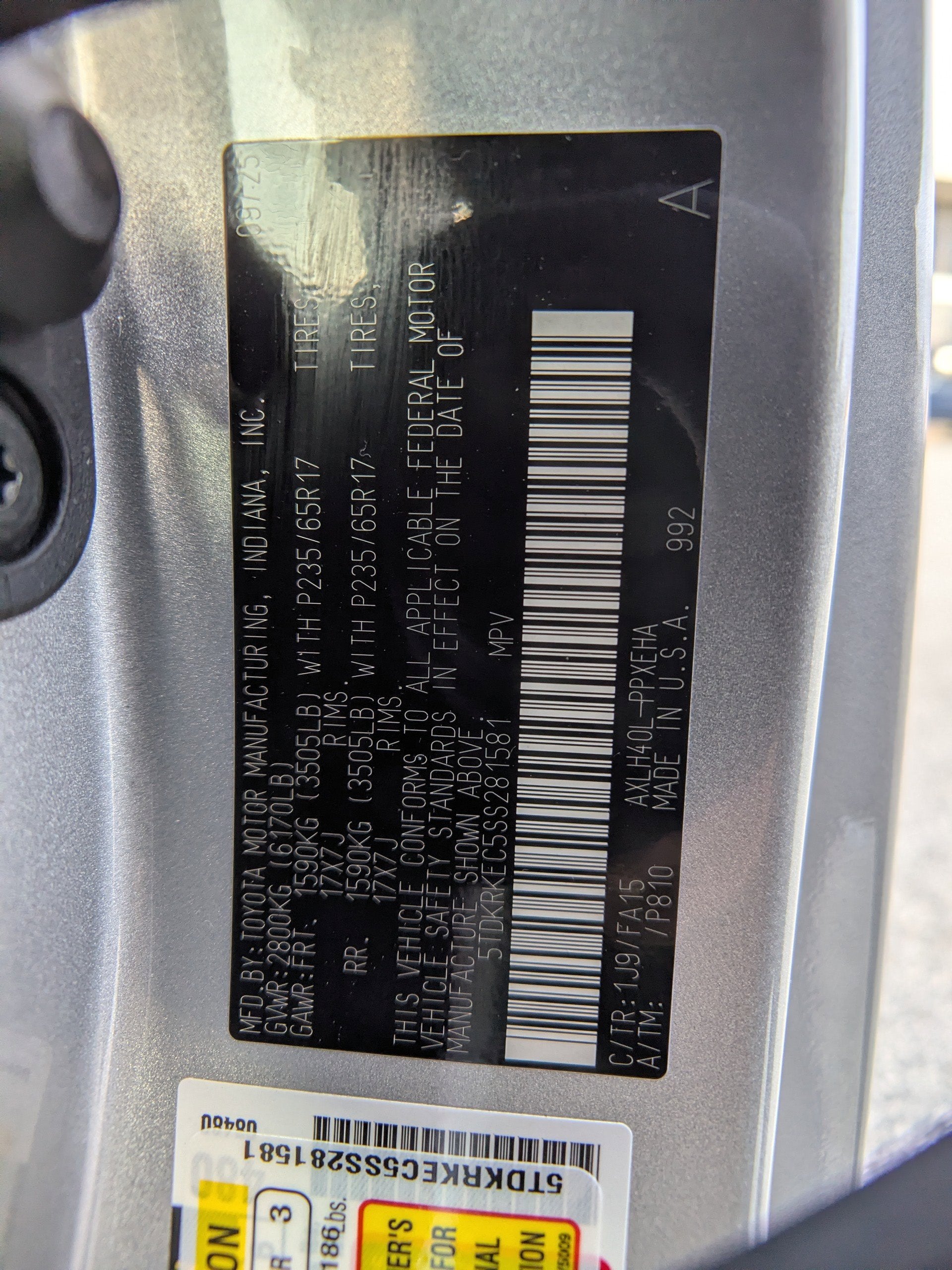 2025 Toyota Sienna LE