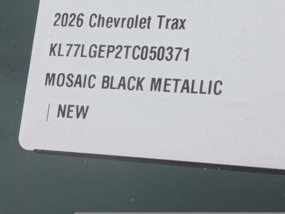 2026 Chevrolet Trax 1RS