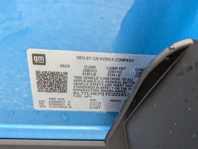 2026 Chevrolet Trax LT