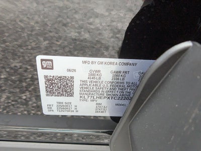 2026 Chevrolet Trax LT