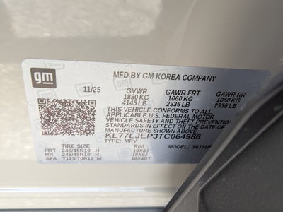 2026 Chevrolet Trax 2RS