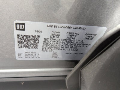 2026 Chevrolet Trax 2RS