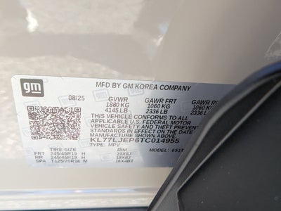 2026 Chevrolet Trax 2RS