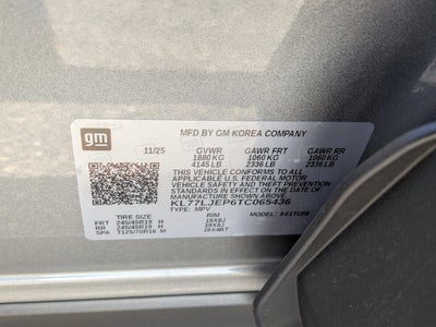 2026 Chevrolet Trax 2RS