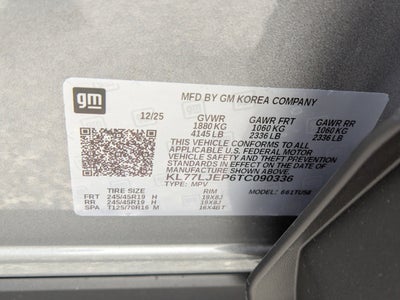 2026 Chevrolet Trax 2RS