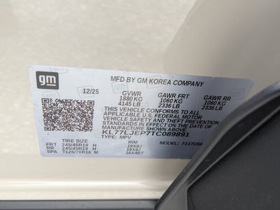 2026 Chevrolet Trax 2RS