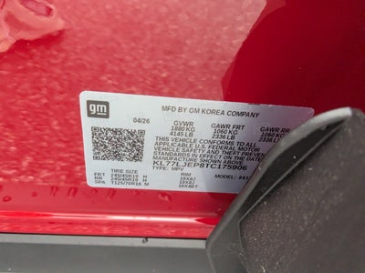 2026 Chevrolet Trax 2RS