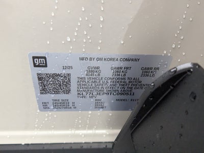 2026 Chevrolet Trax 2RS