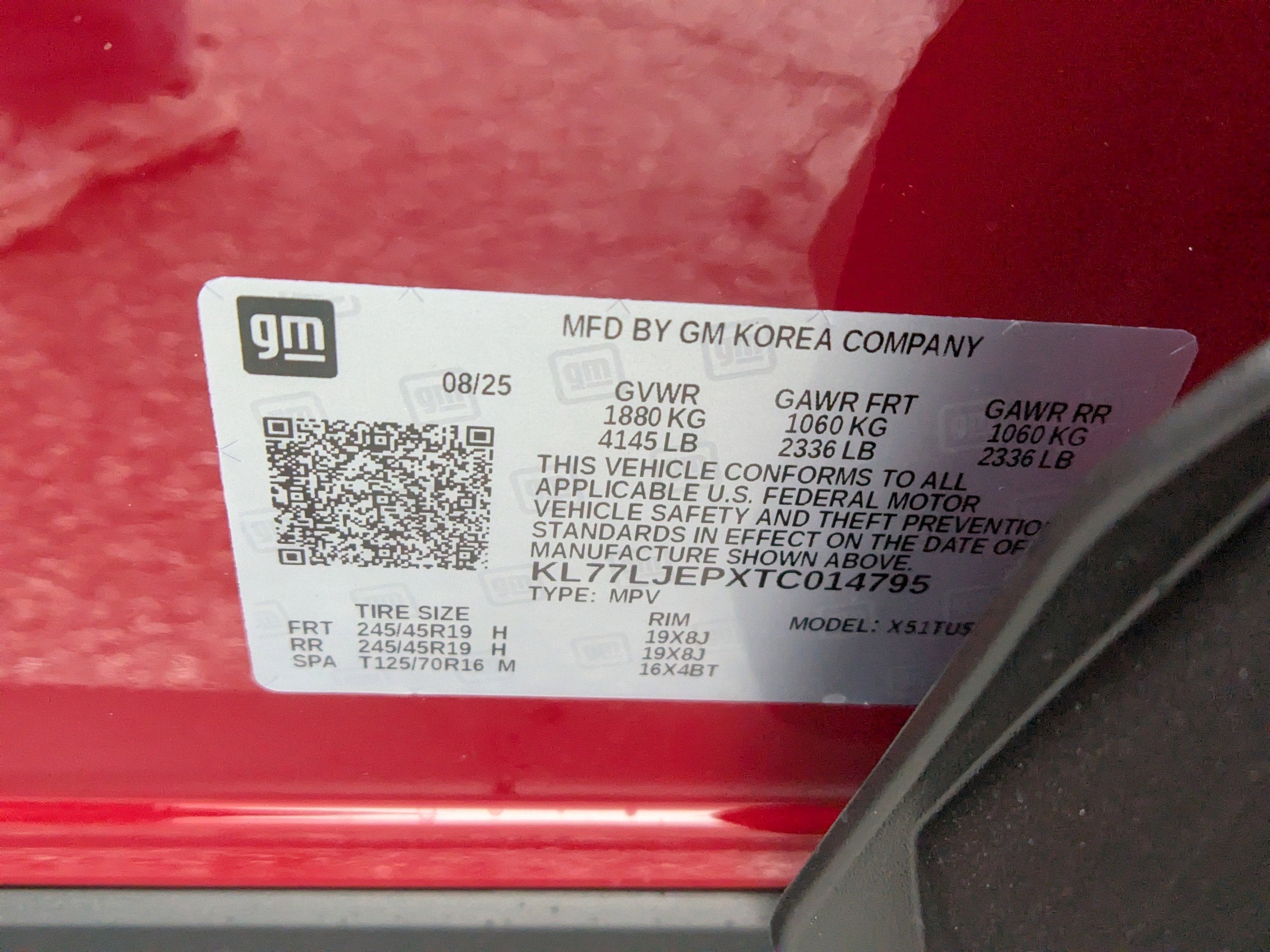 2026 Chevrolet Trax 2RS