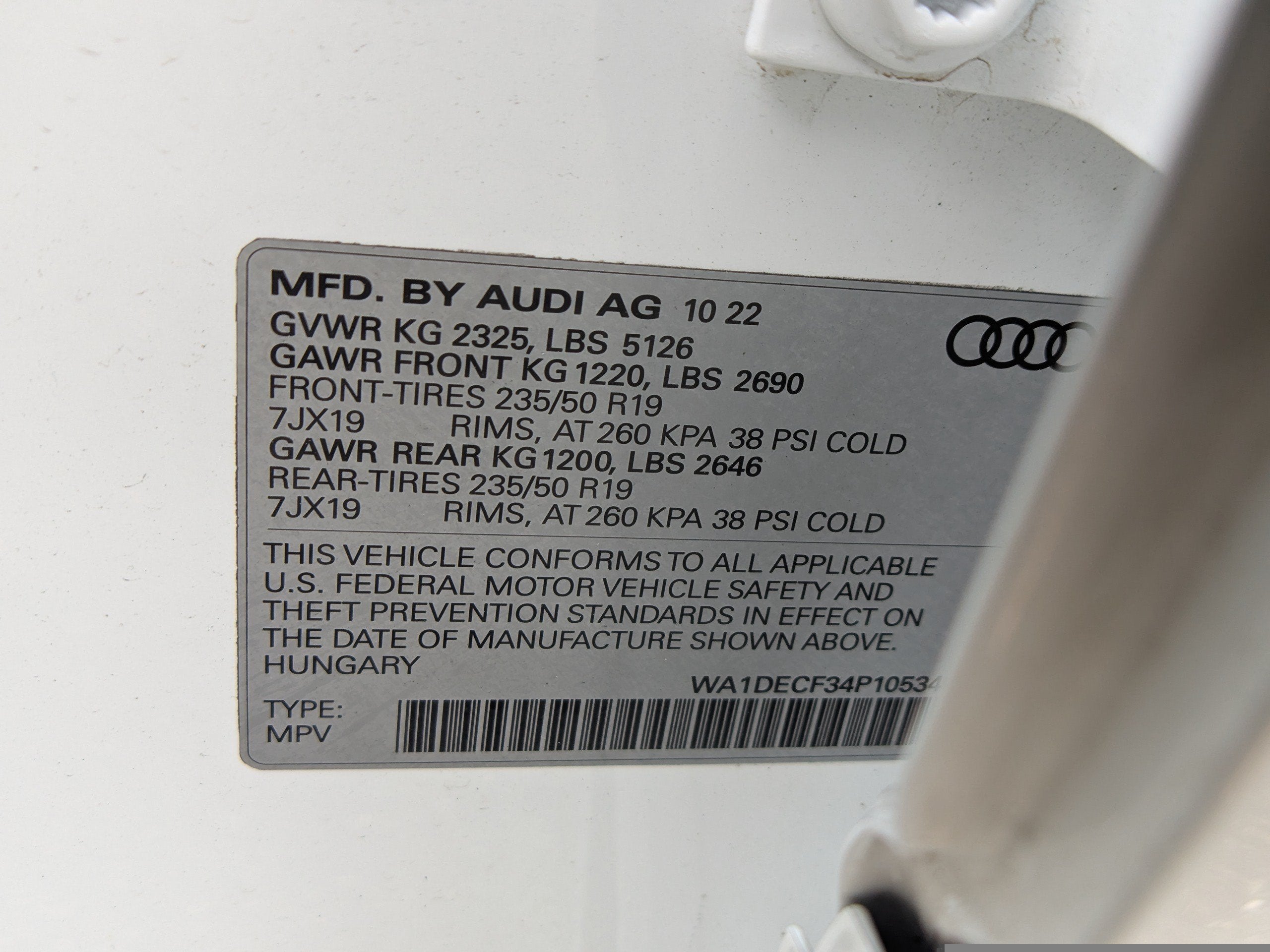 2023 Audi Q3 Premium 45 TFSI S line quattro Tiptronic
