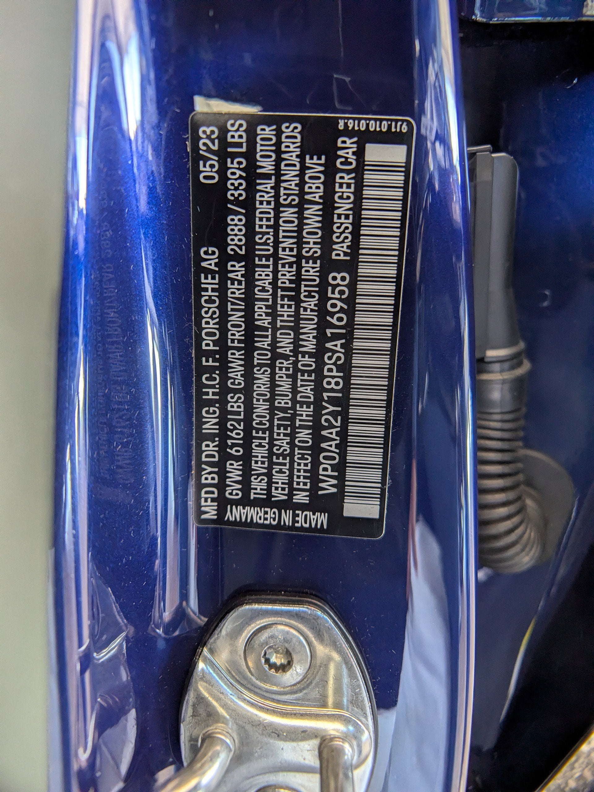 2023 Porsche Taycan RWD