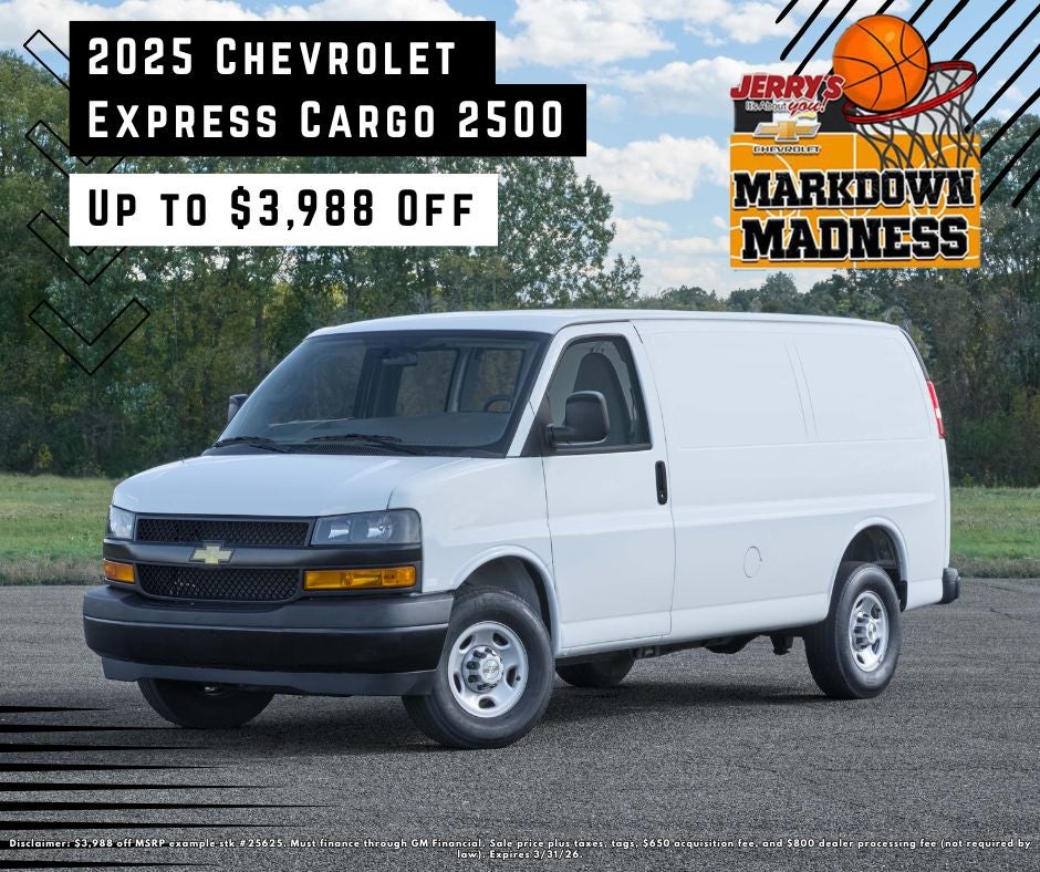 2025 Chevrolet Express Cargo 2500