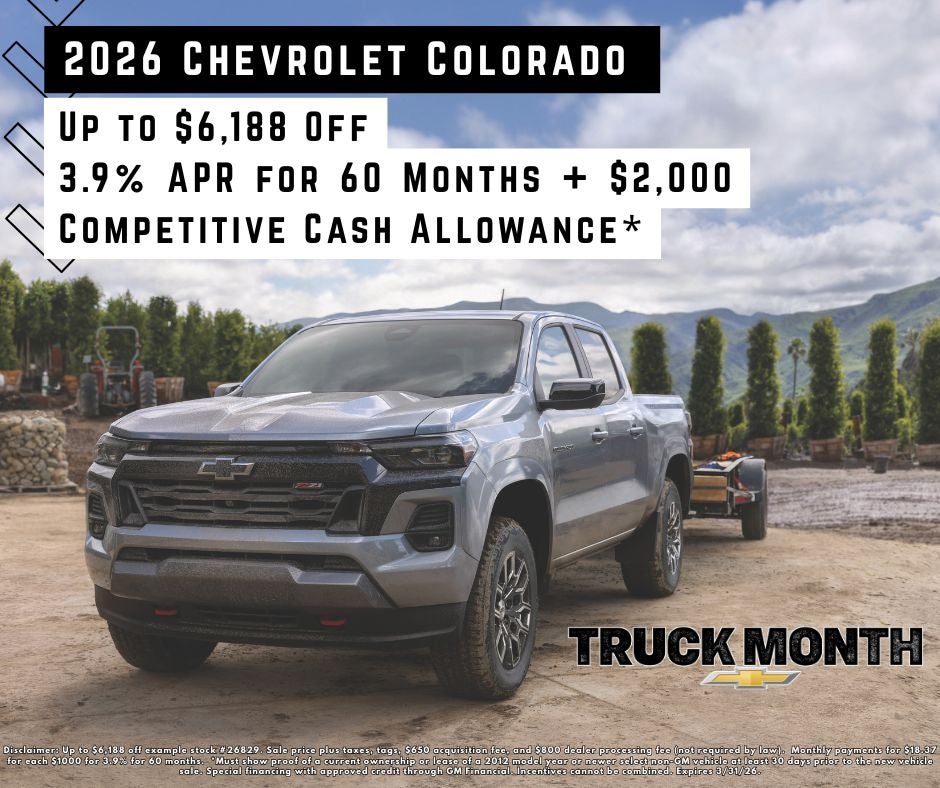 2026 Chevrolet Colorado